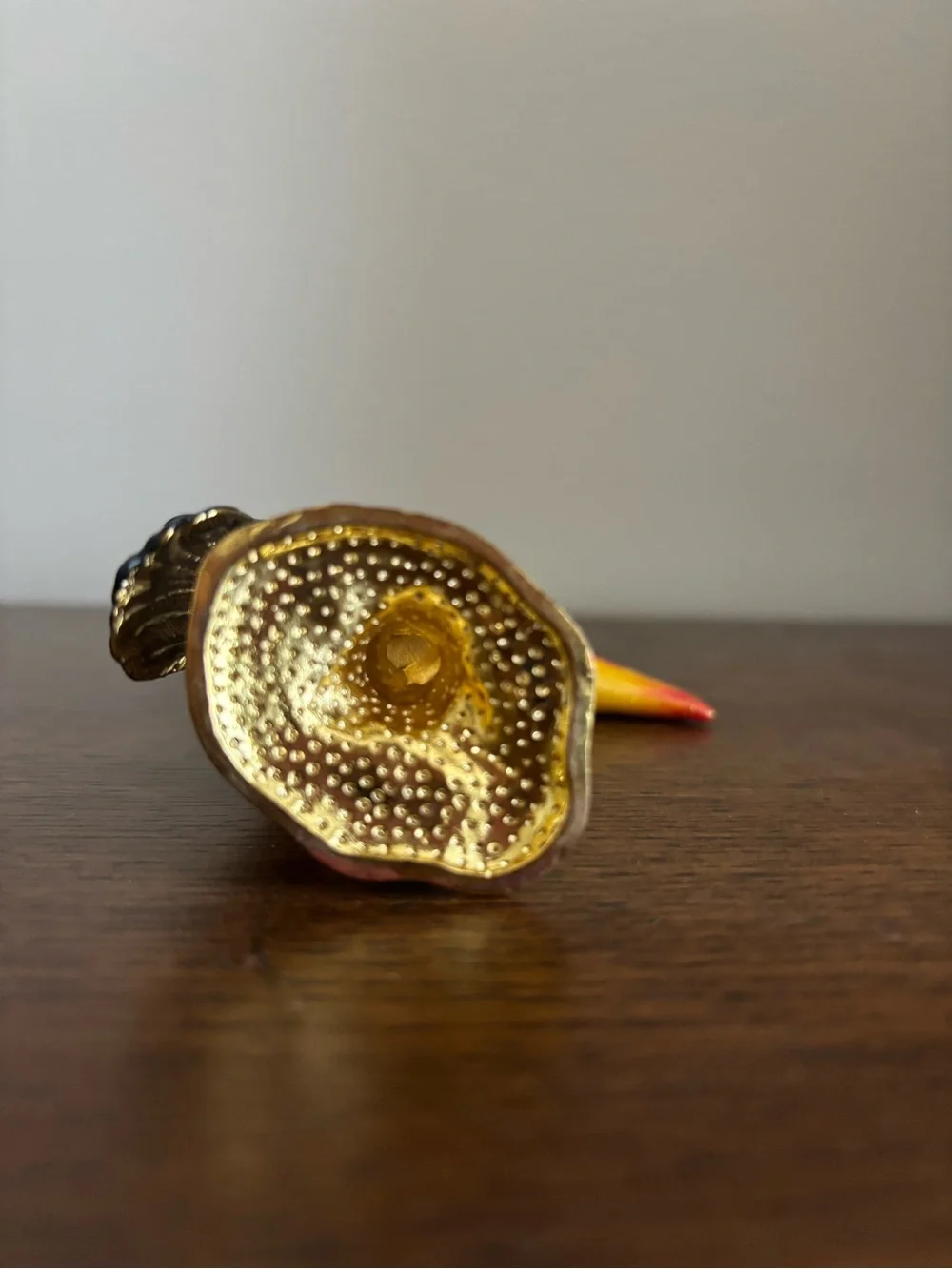 Toucan Enameled Crystal Jeweled Trinket Box